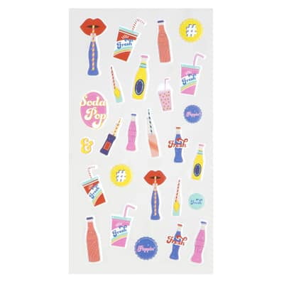 12 Pack: Drink Stickers by Recollections