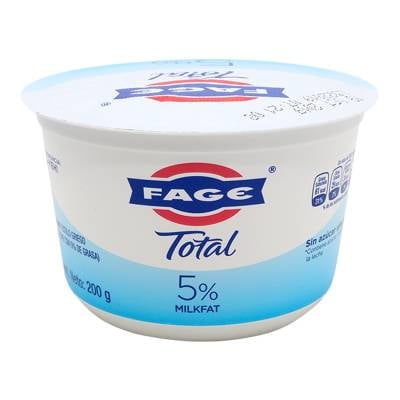 Yoghurt Fage estilo griego natural 200 g