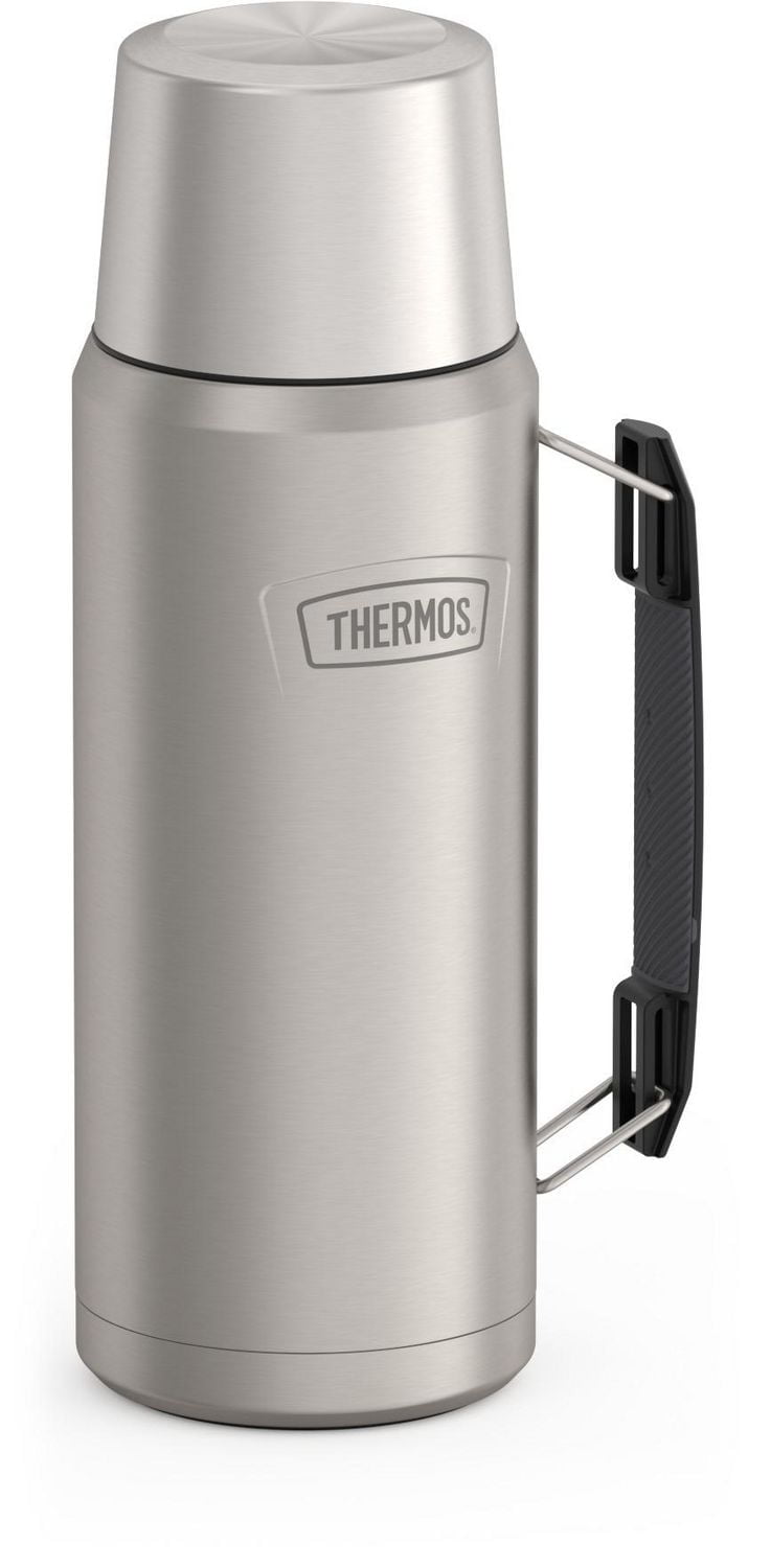 Bouteille Isotherme en Acier Inoxydable de 1,2 L, Série Icon de Thermos, Argentée