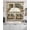 Yellow Beige Tan, variant on Vintage Farmhouse Swag Valances for Windows, Small Curtains Drapes, Retro Country Boots Flowers Leaf Book Kitchen Window Curtains Over Sink Window Treatment Valance for Bedroom/Bathroom 56"x36"