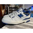 thumbnail image 1 of Size 10.5 Balance 550 White Blue Men's Shoe, 1 of 4