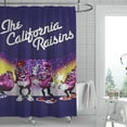 thumbnail image 2 of The California Raisins-theme Bathroom Shower Curtain Home Decor,Bath Curtains Durable Waterproof Bath Curtain , Adluts Girls Boys Bathroom Decor House Gifts 52x71inch（130cmX180cm）, 2 of 5