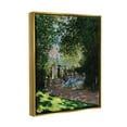 thumbnail image 4 of Stupell Industries Parisians In Parc Classical Painting Style Luster Gray Framed Floating Canvas Wall Art, 24x30, by Marcus Jules, 4 of 5