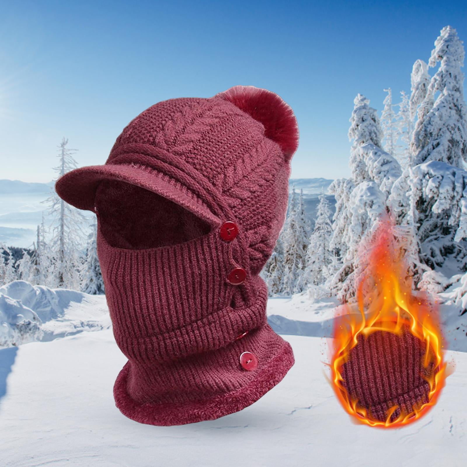 Axioma Winter Neck Scarf Skiing Outdoor Knit Balaclava