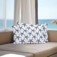 thumbnail image 3 of Lumbar Pillow Covers 20x12 Inch Set of 2, Navy Blue Beach Starfish Waterproof Outdoor Pillow Covers, Summer Ocean Nautical Coastal Decorative Cushion Pillowcases for Couch, Sofa, Bed, Garden, Patio, 3 of 9