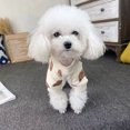 thumbnail image 3 of Suéter para perros, suéteres cálidos para perros, ropa para gatos, abrigo de lana para mascotas para cachorros, perros pequeños, medianos y grandes, (SBeige), 3 of 5