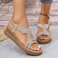 thumbnail image 2 of MKLEKYY Sandalias de Plataforma para Mujer, Sandalias de Estilo Bohemio de Moda de Verano para Mujer, Sandalias de Agua Con Punta, 2 of 5