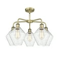 thumbnail image 4 of Innovations Lighting  Cindyrella  - 5 Light 8" Stem Hung Chandelier Antique Brass/Seedy, 4 of 5