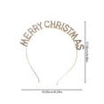 thumbnail image 2 of LEORX 2PCS Festive Headbands for Women to Enhance Holiday Occasions with Chic Style, 2 of 8