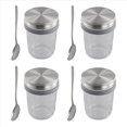 thumbnail image 2 of Mason Jars for Overnight Oats 4 Pack 350ml Overnight Oats Jar, 2 of 5