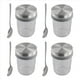 thumbnail image 2 of Mason Jars for Overnight Oats 4 Pack 350ml Overnight Oats Jar, 2 of 5