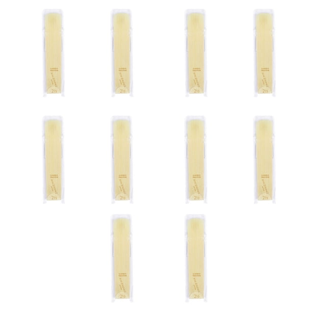 Wosthever 10 Uds. Placa de saxofón de lengüeta Alto suministros suaves Clip artesanía silbato instrumento de viento de piezas de Accesorios para instrumentos musicales