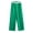 Green Pants for Women, variant on safuny Women's Wide Leg Loose Pants Teen High Waist Girls Fashion Relaxed Casual Comfy Daily Trousers Solid Color Army Green S