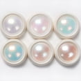 thumbnail image 5 of RAGUPEL 7 Colors White Pearl Chrome Nail Powder, Mermaid Pearl Neon Ice Aurora Dust Nail Powder, Pearl Shell White High Glossy Nail Powder Metallic Mirror Effect Iridescent Dust Powder (#05), 5 of 7