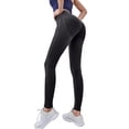 thumbnail image 2 of 3D Anti Cellulite Leggings Workout Yoga Pants Scrunch Butt Compression Legging Tummy Control Compression Pants High Waisted Leggings Slim Move Cellulite Leggings No Curling Lift Pants Black XXL, 2 of 7