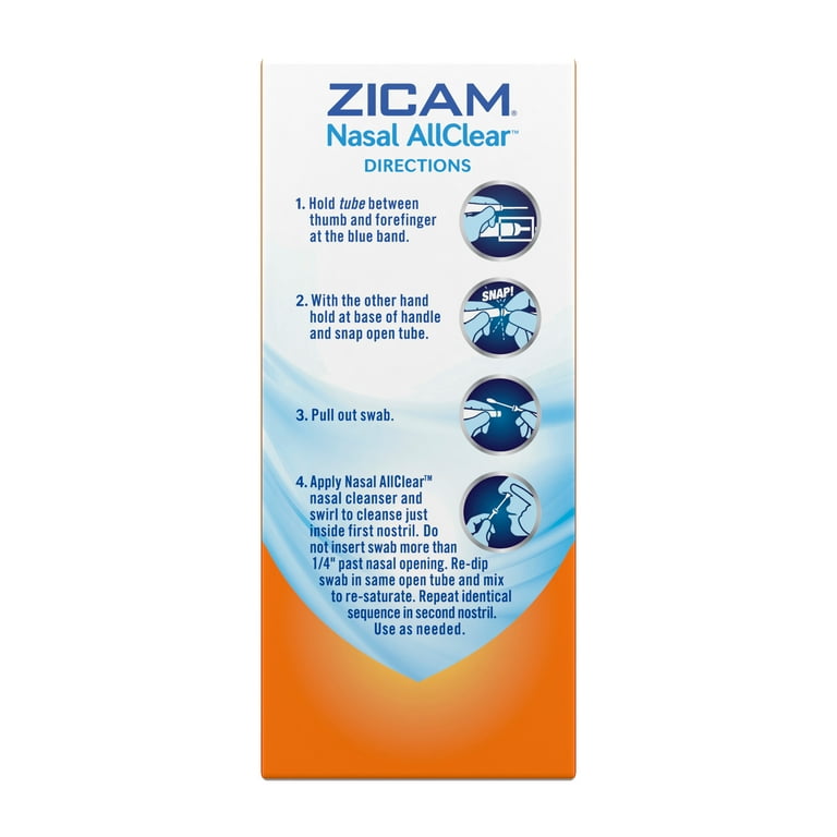 Zicam Nasal AllClear Limpiador nasal de triple acción