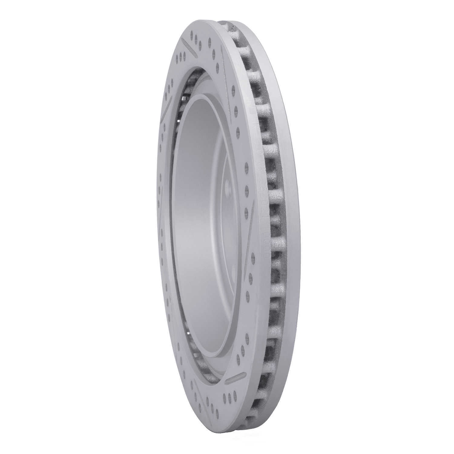 Dynamic Friction Company 830-46009L DFC Geoperformance Rotor - Drilled and Slotted