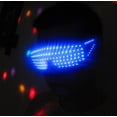thumbnail image 4 of LINLIN LED Glasses, Light Up Glasses Visor Glasses Luminous Toy Glasses Rave Glasses for Parties, 4 of 5