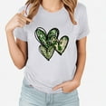 thumbnail image 1 of LSLJS T-shirt Imprimé pour la Saint-Patrick avec Col Rond et Manches Courtes, Cadeaux pour Femmes, 1 of 3