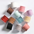 thumbnail image 2 of MOVTOTOP 4pcs 5Meters DIY Artificial Strap String Leather Lace Beading Thread Suede Lace Double Sided with Roll Spool(Random 4 Colors), 2 of 6