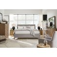 thumbnail image 6 of Magnussen Home Lindon Queen Grey Upholstered Island Bed, 6 of 7