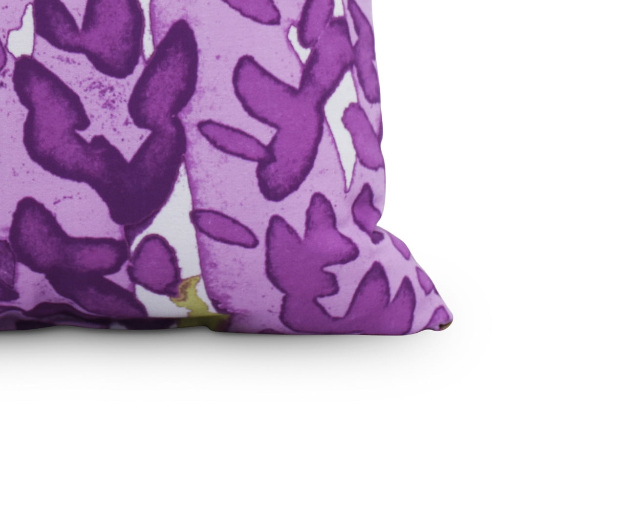 Simply Daisy's Flower Bell 16 inch Purple Decorative Floral Throw Pillow