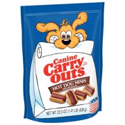 Canine Carry Outs Hot Dog Minis Dog Treats, 22.5oz Bag