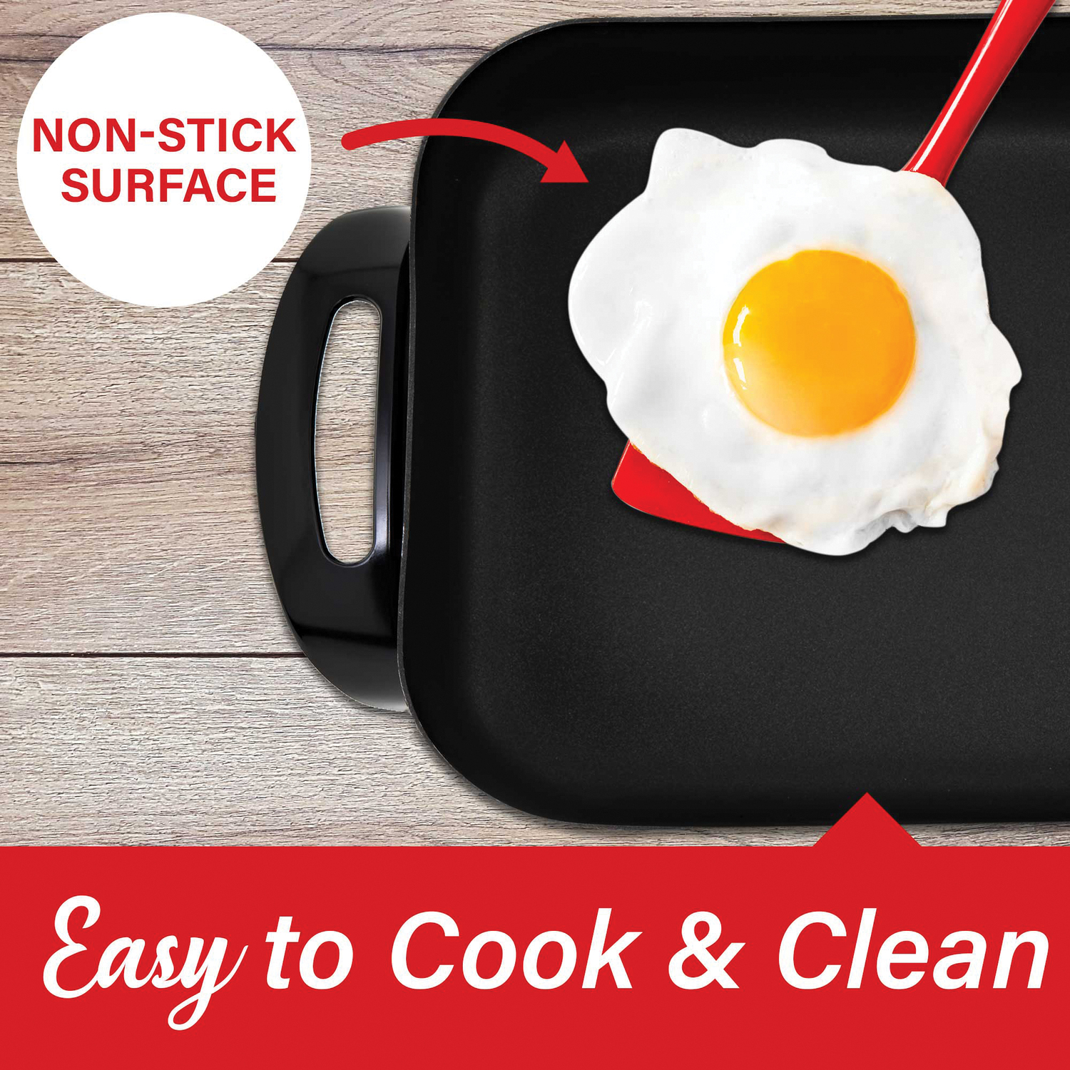 Brentwood 16-In. 1,400-Watt Nonstick Electric Skillet with Glass Lid