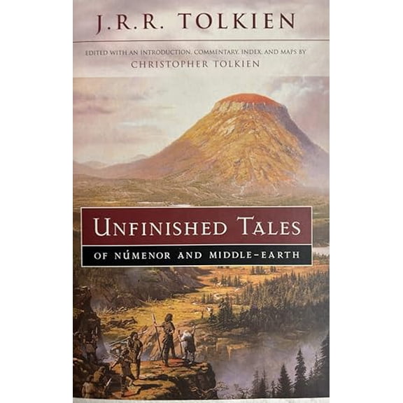 Pre-Owned Unfinished Tales of Numenor and Middle-Earth (Paperback) 0618154051 9780618154050