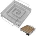 thumbnail image 1 of Générateur de Fumée Carré - Générateur de Fumée Froide en Acier Inoxydable - Générateur de Fumée Froide pour Fumoir et Grill à Billes - Réutilisable - 15*15*4cm - Boîte Fumoir, 1 of 3