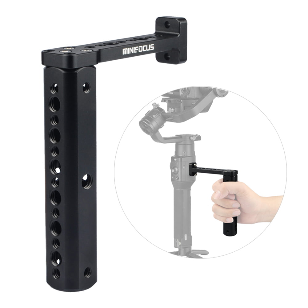 Threaded Hole Extended Gimbal Stabilize Handle Grip Aluminium For DJI Ronin S