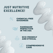 Just Nutritive Gray Hair Shampoo, Strengthening, Brightening, Nourishing, Vegan, Color Safe, Sulfate-Free, 16 oz