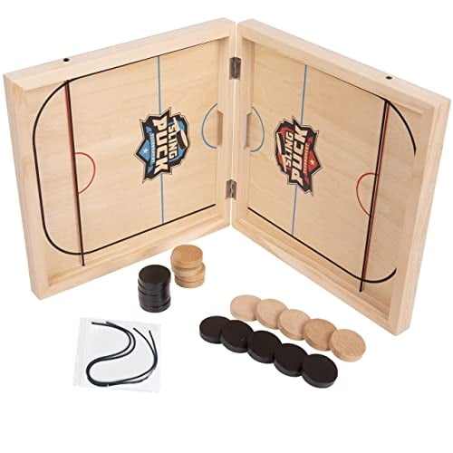 Juegos Locos AST Sling Puck Game I Sling Games Fast Sling Puck Juego de Mesa I Super Ganad Crazy Games Crazy Games