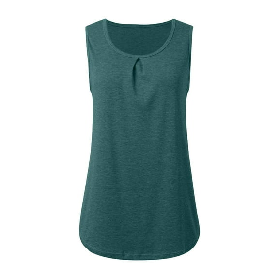 Women Summer Tops Women Solid Sports Vest Loose Sleeveless Fitness T Shirt Running Training Yoga Vest Long Sleeve V Neck Womens Workout Tops for Long Sleeves Tunic T Shirts for Back Short Light Green