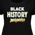 thumbnail image 4 of Inktastic Black History Month Every Day Women's Plus Size T-Shirt, 4 of 5