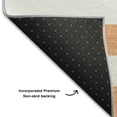 thumbnail image 3 of Addison Rugs Mayfield Washable Transitional Stripes Salmon Runner Rug, 2'3" x 7'6", 3 of 5