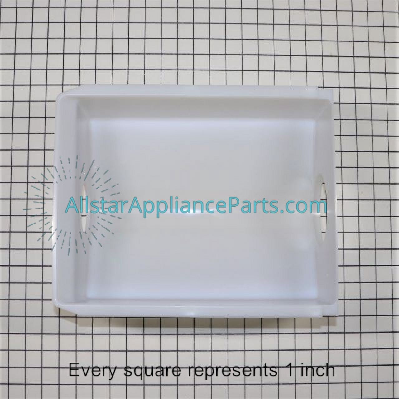 Whirlpool Refrigerator Ice Bucket WPW10670845