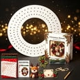 thumbnail image 3 of PSVFUJZ 3D Fabric Poke Wreath DIY Kit, Christmas Wreath DIY Kit for Adults, Beginner Friendly Holiday Craft Set, Soft Fabric Handmade Decor for Front Door Wall Window Fireplace Christmas Gift, F, 3 of 6