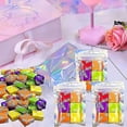 thumbnail image 4 of 100 Pcs Holographic Packaging Bags Small Mylar Bags Bags Zip Lock Smell, 4 of 5
