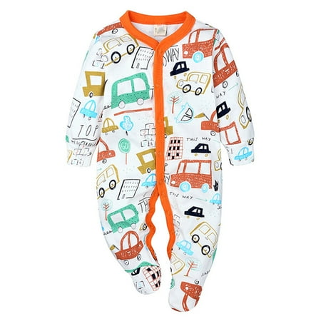

Floral Dress 3 4 Sleeve Summer Baby Girl Clothes Boys Girls Long Sleeve Winter Cartoon Fashion Prints Jumpsuit Romper Footed Pajamas For Babys Baby Girl Romper 3 6