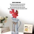thumbnail image 3 of Rustic Metal Jug, Multifunctional Mini Pitcher, Decorative Flower Vase, 3 of 5