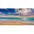 thumbnail image 2 of Galasso, Adriano 18x11 White Modern Wood Framed Museum Art Print Titled - Onda d Oceano, 2 of 4