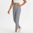 thumbnail image 4 of Yievot Women's Golf Pants Stretch Work Ankle Pants High Waist Workout Yoga Pants with Pockets for Travel Casual, 4 of 8