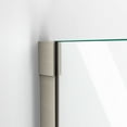 thumbnail image 6 of DreamLine Unidoor-X 58 1/2-59 in. W x 72 in. H Frameless Hinged Shower Door in Brushed Nickel, 6 of 9