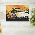 thumbnail image 2 of Trick or Treat Pug Needs Candy Happy Halloween Night Horizontal Matte Canvas Poster Dog Lover Gifts Wall Art Home Decor - 02020, 2 of 5