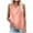 Pink-women linen tank, variant on Dazajoo Cotton Linen Sleeveless Tops for Women Casual U Neck Tank Tops Summer Casual Solid Color Beach Vest Tees,Khaki,XXL