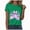 R226-Green, variant on Halloween T Shirt Women Crew Neck Short Sleeve Cute Bow Ghost Graphic T Shirts - Spooky Print Loose Top Funny Fashion Clothes,Grey,XXL