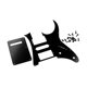 thumbnail image 5 of Golpeador acústico con tornillos Placa protectora universal para guitarra Golpeador de guitarra Negro, 5 of 9