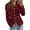 Wine Red, variant on PRETTYGARDEN Women's Fall Blazers Button Down Fitted Lightweight Dressy Work Suit Jackets Trendy Business Casual Outfits