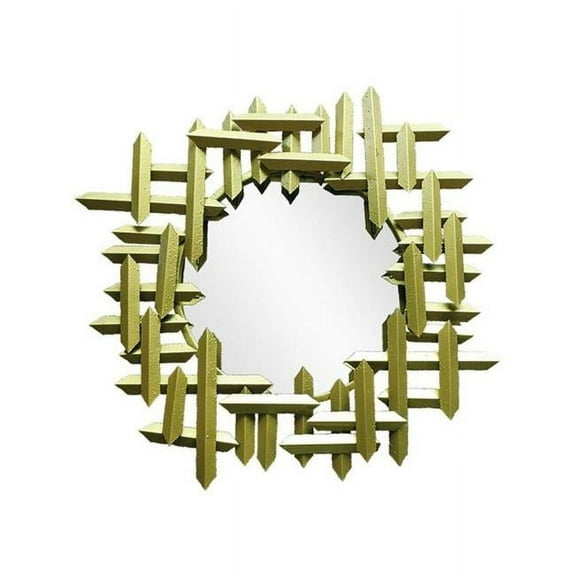 Peterson Artwares MR6005 31 x 1.2 x 31 in. Cassius Mirror